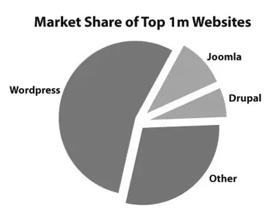 Рис 415 WordPress Joomla и Drupal самые популярные CMS Выбирая CMS для - фото 76
