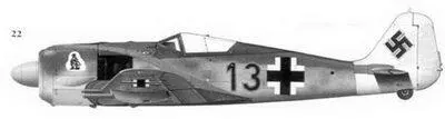 22 Fw190A5U12 красный 13 WkNr 410266 командира 2JG11 лейтенанта - фото 82