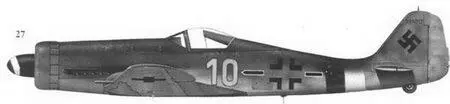 27 Fw190D13 желтый 10 WkNr 836017 командира JG26 майора Франца Гётца - фото 87
