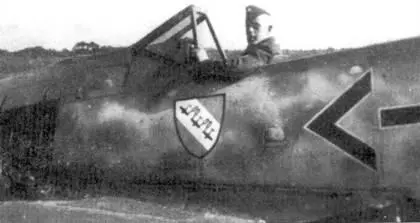 Осенью 1943 г штабное звено 1й эскадры подполковника Филиппа летало на - фото 95
