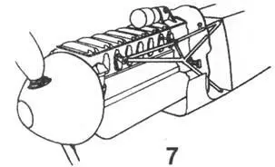 7 Двигатель Jumo 210 на мотораме из стальных труб 8 Двигатель DB 601 на - фото 70