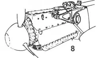 8 Двигатель DB 601 на профилированной мотораме Изменение конструкции крыла B - фото 71