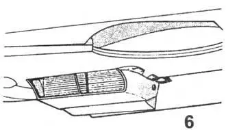6 Крыльевой радиатор установленный на Bf109 Е1 7 Силовая нервюра крыла с - фото 77