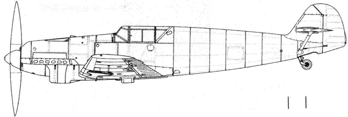 Bf109В1 поздних серий Bf109В1 поздних серий Bf109В1 поздних - фото 81