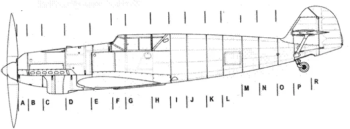 Bf109В1 поздних серий Bf109В1 поздних серий Bf109В1 - фото 82