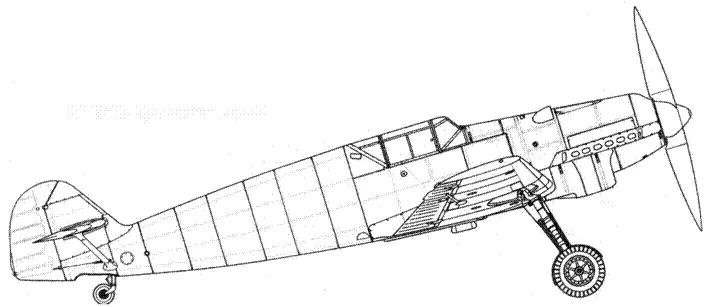 Bf109В1 поздних серий Bf109В1 Bf109B1 поздних серий - фото 83