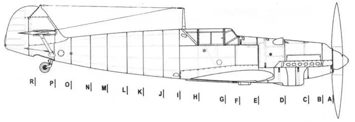 Bf109В2первых серий Bf109B2 первых серий Bf109В2 средних серий - фото 91