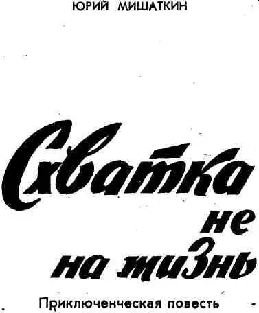 Схватка не на жизнь - фото 1