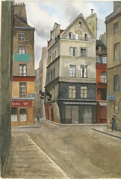 А Серебряков 1930 г А Серебряков Place de la Concorde 1939 г Зимой - фото 46