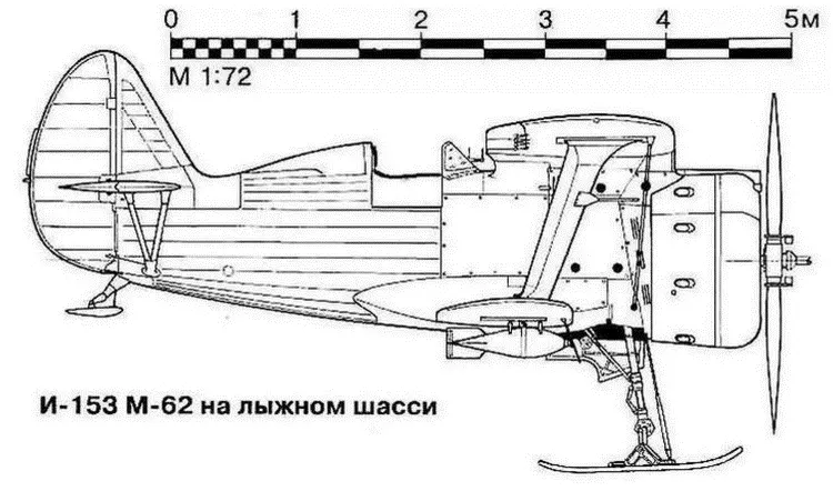 Истребитель И153 Чайка - фото 85