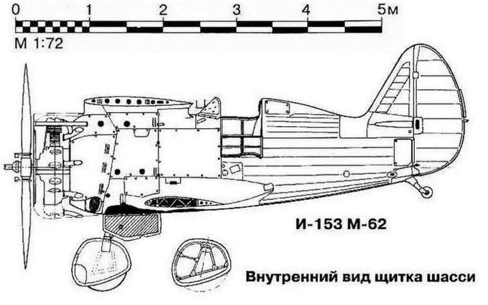 Истребитель И153 Чайка - фото 86