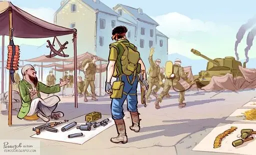 Аа привет бледнолицый ухмыльнулся Мустафа завидев Нэша Держи свой - фото 23