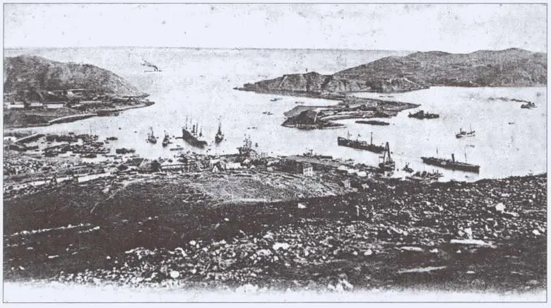 ПортАртур Большой рейд Сборка миноносцев в ПортАртуре 1903 г - фото 60