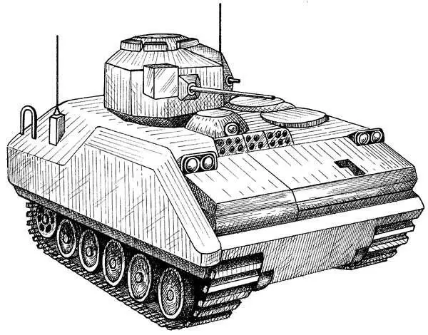 Рис 17 Боевая машина пехоты YPR765PRI К 1990 году в Нидерландах было - фото 17