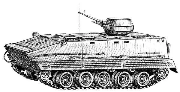 Рис 39 Гусеничный бронетранспортер YW531Н Несмотря на то что была - фото 39