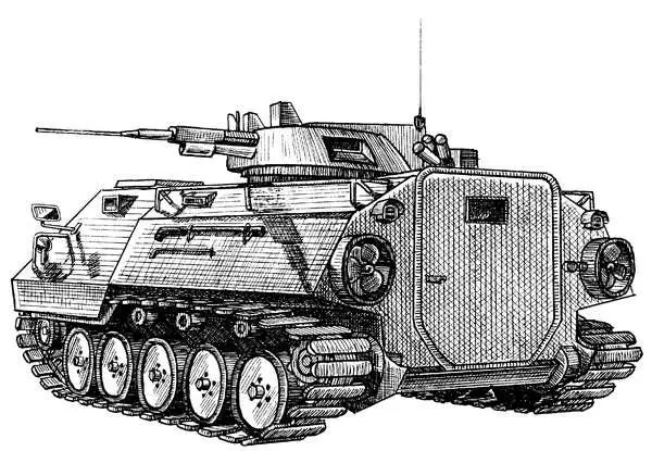 Рис 54 Бронетранспортер Кобра На лобовой броне смонтированы две шаровые - фото 54