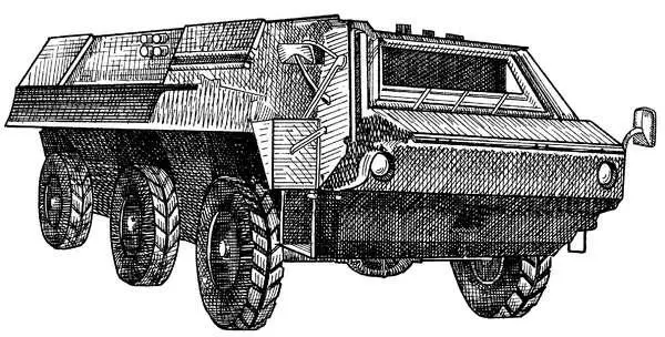 Рис 55 Колесный бронетранспортер TPz1 Фукс Боевая масса машины - фото 55