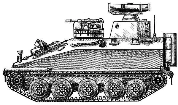 Рис 57 Гусеничный бронетранспортер FV103 Спартан Боевая масса машины - фото 57