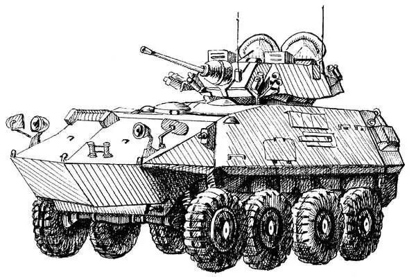 Рис 67 Колесный бронетранспортер LAV25 У бронетранспортера сварной - фото 67