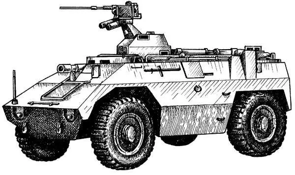 Рис 83 Боевая разведывательная машина ЕЕ3 Жарарака Машина имеет - фото 83