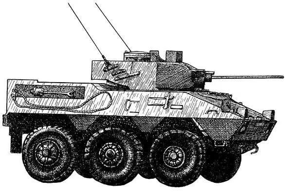 Рис 88 Боевая разведывательная машина87 Однако в последней трети XX века - фото 88