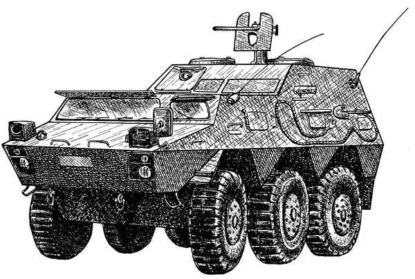 Рис 89 Командноштабная машина82 Боевая масса машины составляет 15 т Ее - фото 89