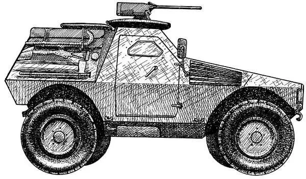 Рис 94 Боевая разведывательная машина VBL M11 В конструкцию боевой - фото 94