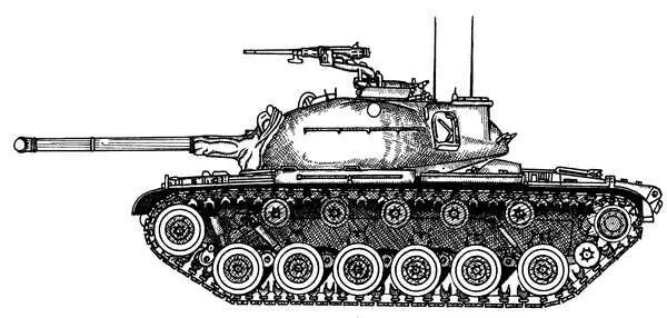 Рис 106 Танк М48 Паттон Следует заметить что главным недостатком - фото 106