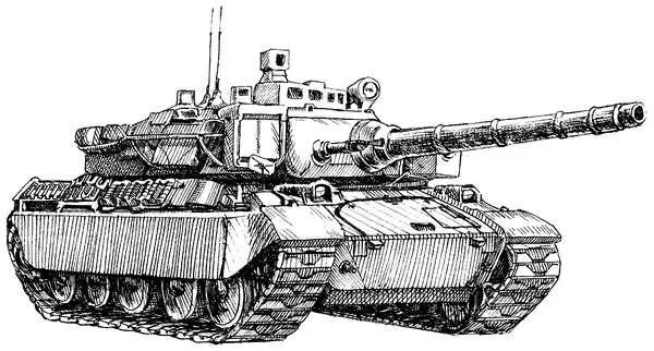 Рис 122 Танк АМХ32 Новая модификация отличалась от АМХ30 прежде всего - фото 124