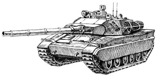 Рис 123 Танк АМХ40 Компоновка танка АМХ40 классическая Конструкция - фото 125