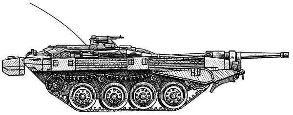 Рис 124 Танк Strv103 Главным его вооружением является нарезная пушка L74 - фото 126