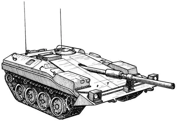 Рис 125 Танк Strv103A Strv103B модель оснащенная плавсредством а - фото 127
