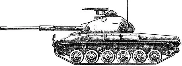 Рис 128 Средний танк Pz 61 Базовой моделью для создания Pz 61 стал - фото 130