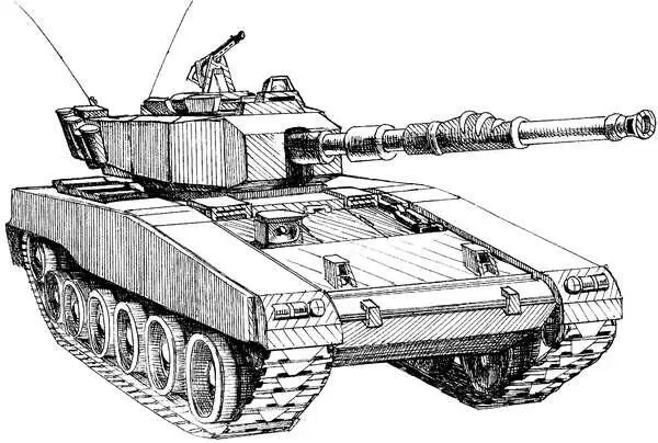Рис 140 Танк NKPz В средней части корпуса находится отделение управления - фото 142
