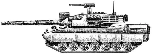 Рис 143 Танк OF40 В трехместной башне установлена 105мм нарезная пушка - фото 145