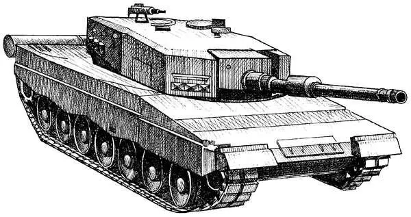 Рис 146 Основной боевой танк Pz 87 Лео Экипаж танка состоит из 4 - фото 148