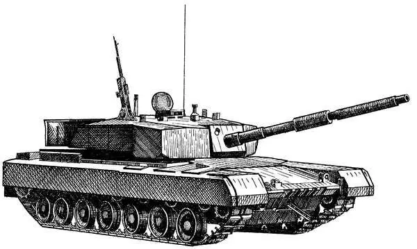 Рис 147 Танк Арджун Танк собран по традиционной схеме в соответствии с - фото 149