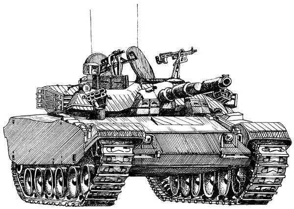 Рис 149 Танк ТИП 88 Танк имеет классическую компоновку Корпус и башня - фото 151