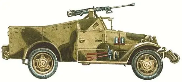 Бронеавтомобиль Скаут кар M3A1 Бронеавтомобиль Панар VCRTH - фото 160