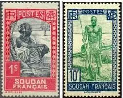 Почтовые марки Французского Судана ФРАНЦУЗСКОЕ КОНГОCongo Francais с - фото 350