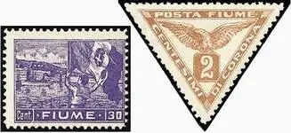 Почтовые марки Фиуме ФЛОРИН 1 В 185866 ден единица ЛомбардииВенеции и - фото 329