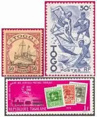 Почтовые марки Того Выпуски британской оккупации Того В 1914 англофранц - фото 292