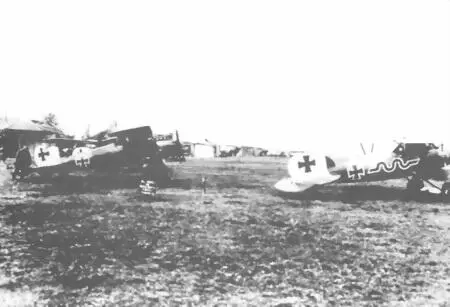 Истребители Albatros D V из Jasta 23b в Фаврёле март 1918 г 1 12 октября - фото 100