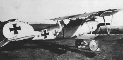 Albatros D Va на котором летал фон Шляйх в Jasta 21 Сномок сделан летом 1917 - фото 160