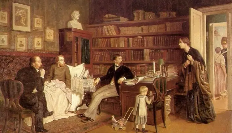 Белинский перед смертью Картина А Наумова 1881 г Майским вечером 1848 года - фото 75