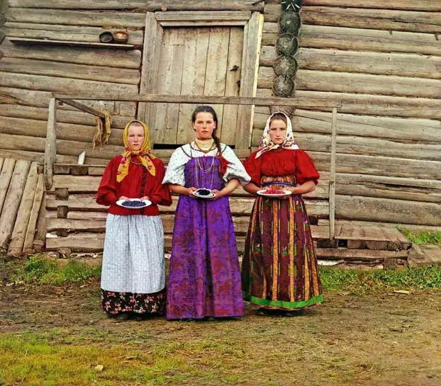 Крестьянские девушки Фото СМ ПрокудинаГорского Винтовка Маузера и - фото 67
