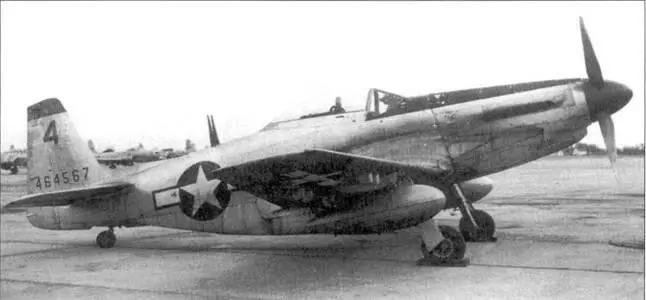 P51H10 4464567 Удлиненный киль Р51Н снимок вероятно сделан в 1946 - фото 129