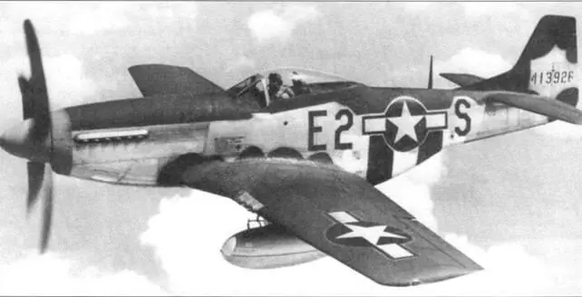 P51D5NA из 375й истребительной эскадрильи 361й истребительной группы Нос - фото 27