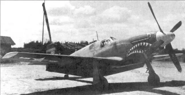 Р51В из 25 FS 51 FG Китай 14й воздушный флот Это была единственная часть - фото 49