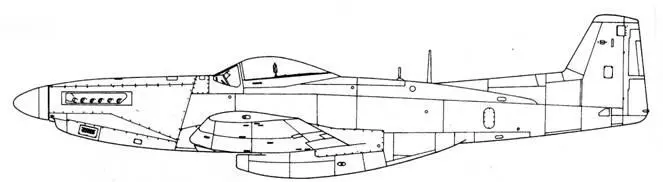 Prototyp XP82 P82B Twin Mustang F82C Twin Mustang F82D Twin Musta - фото 86